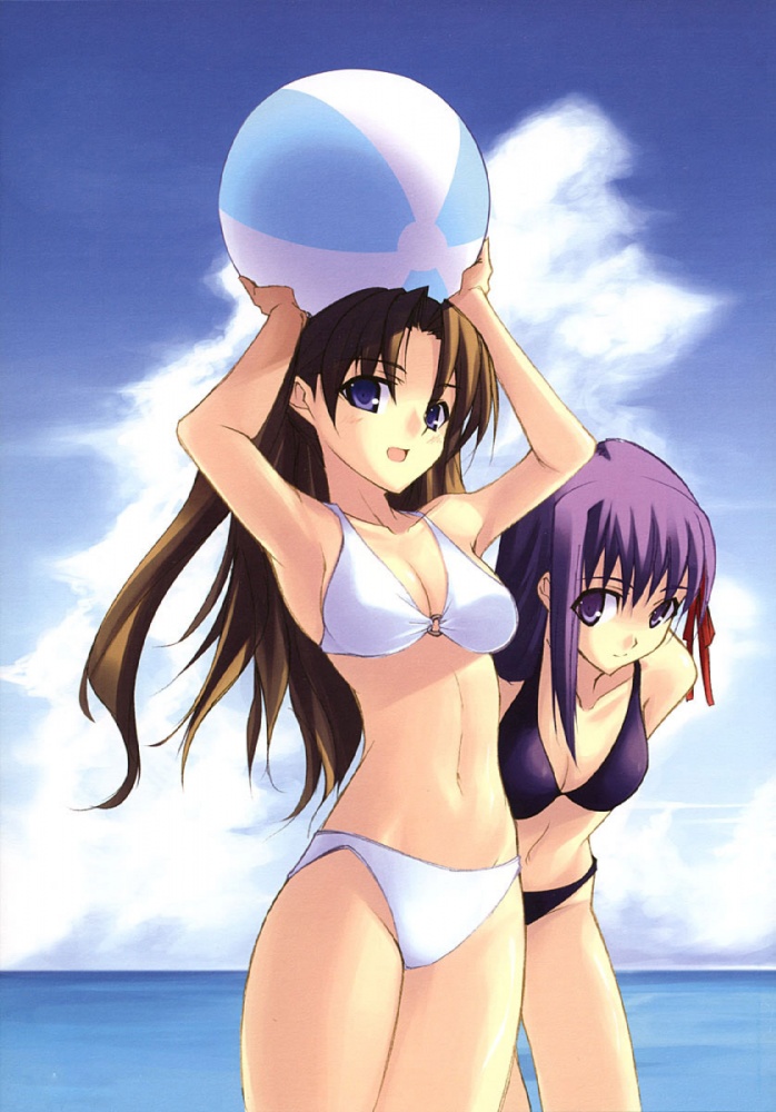 Shingo Fate Stay Night Matou Sakura Toosaka Rin Bikini My XXX Hot Girl